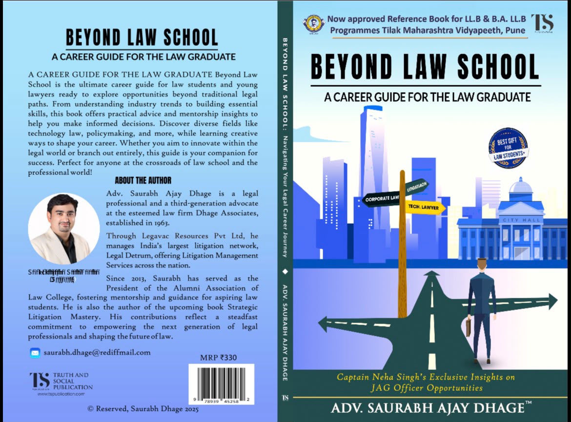 Beyond Law School by Adv. Saurabh Ajay Dhage